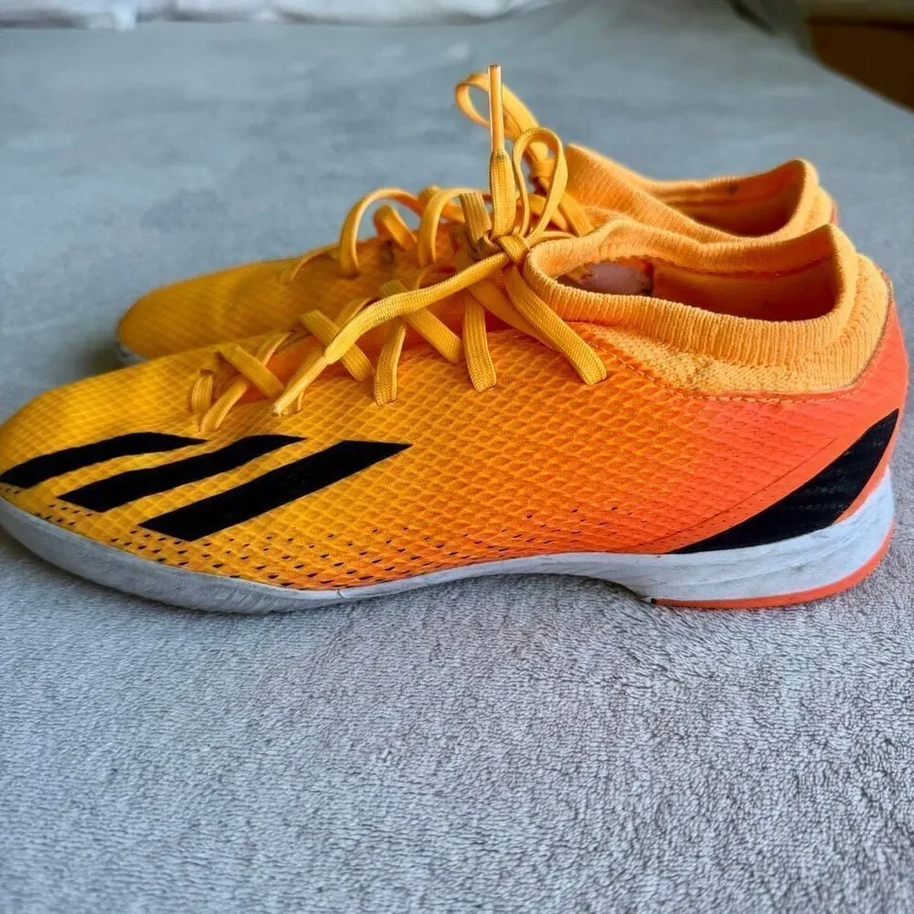 Adidas X Speedportal.3 GZ5064 Boys Orange Indoor Soccer Futsal Shoes